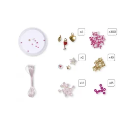 Janod 10 adorabili anelli di perle da creare