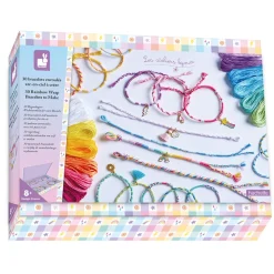 Janod 30 braccialetti avvolgenti arcobaleno