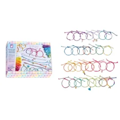 Janod 30 braccialetti avvolgenti arcobaleno