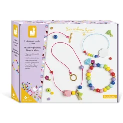 Janod 3 Gioelli Arcolbaleno Fai-Da-Te
