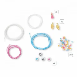 Janod 6 Gioielli Con Fiori Di Perle Fai-Da-Te