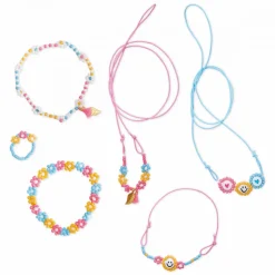 Janod 6 Gioielli Con Fiori Di Perle Fai-Da-Te