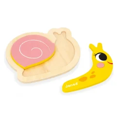 Janod 4 Puzzles Evolutivi - Giardino