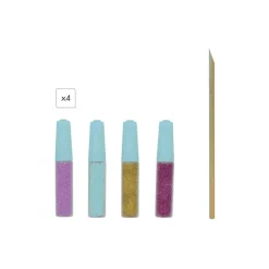 Janod Animali scintillanti con glitter e sabbia