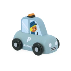 Janod Auto della polizia in legno Città - Cross Roads