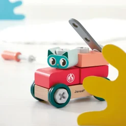 Janod Auto Gatto Fai da Te Brico'Kids
