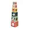 Janod Baby Forest Piramide 6 Cubi (legno)