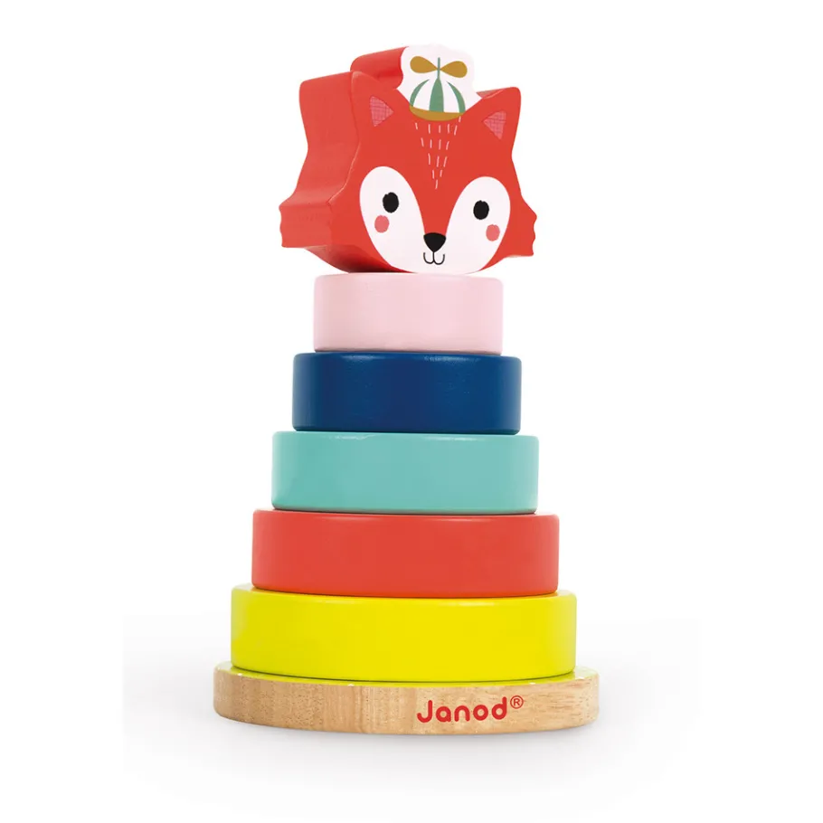 Janod Baby Forest Volpe Impilabile (legno)