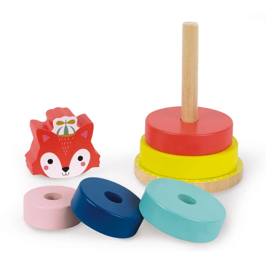 Janod Baby Forest Volpe Impilabile (legno)