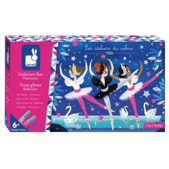 Janod Ballerine Glitter fluo
