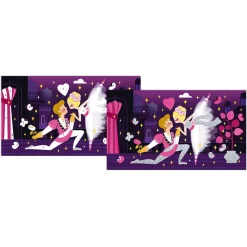 Janod Ballerine Glitter fluo