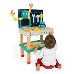 Janod Banco da lavoro robot grande Brico'Kids