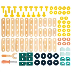 Janod Barile Brico'Kids 100 pezzi (legno)