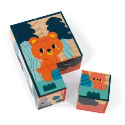 Janod Blocchi di legno Animali - In collaborazione con il WWF®
