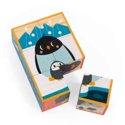 Janod Blocchi di legno Animali - In collaborazione con il WWF®