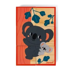 Janod Blocchi di legno Animali - In collaborazione con il WWF®