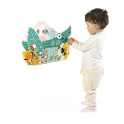 Janod Busy-Board coccodrillo Tropik