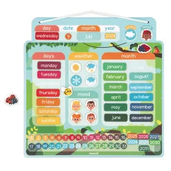 Janod Calendario magnetico - inglese