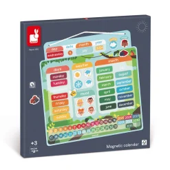 Janod Calendario magnetico - inglese