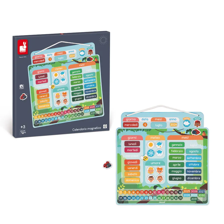 Janod Calendario magnetico - italiano