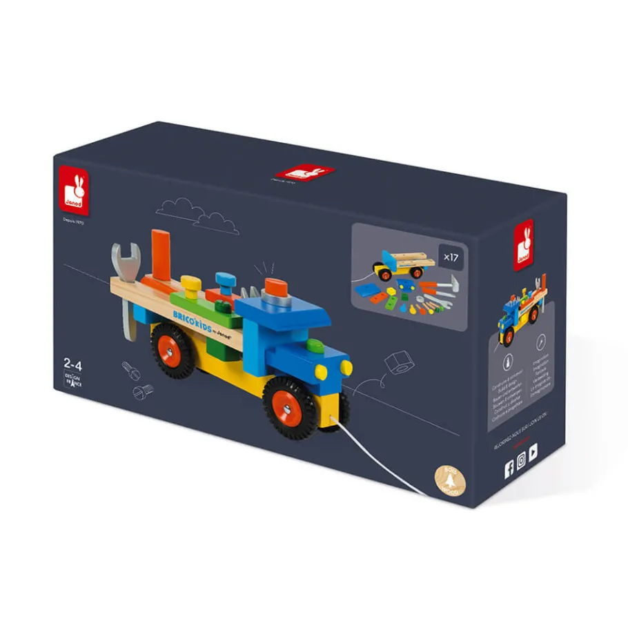 Janod Camion da Bricolage Brico'Kids (legno)