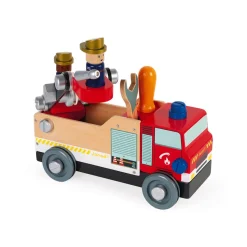 Janod Camion dei pompieri Brico'kids