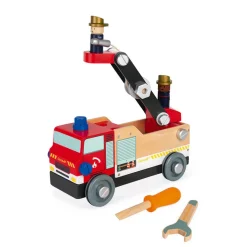 Janod Camion dei pompieri Brico'kids