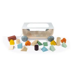Janod Carrellino Con Cubi Sweet Cocoon