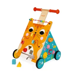 Janod Carrello multiattività Gatto (legno)