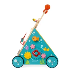 Janod Carrello multiattività Gatto (legno)