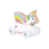 Janod Carrozza unicorno in legno del Regno Incantato - Cross Roads