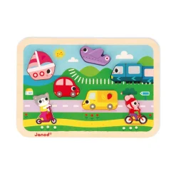 Janod Chunky puzzle a pezzi 7 pezzi