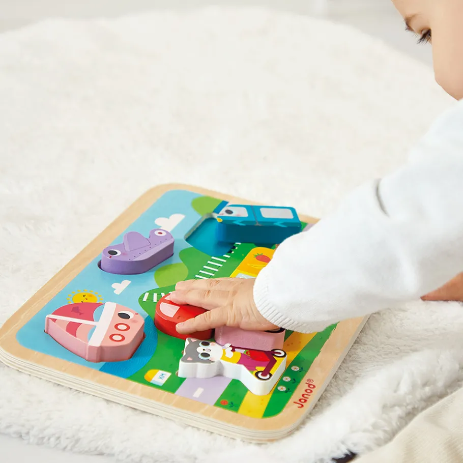 Janod Chunky puzzle a pezzi 7 pezzi