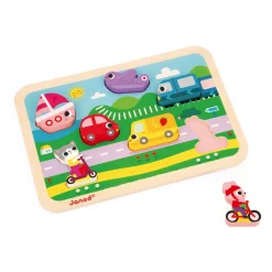 Janod Chunky puzzle a pezzi 7 pezzi