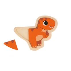 Janod Dino - 4 Puzzle Evolutivi Dino