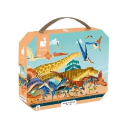 Janod Dino - Puzzle Panoramico Dino