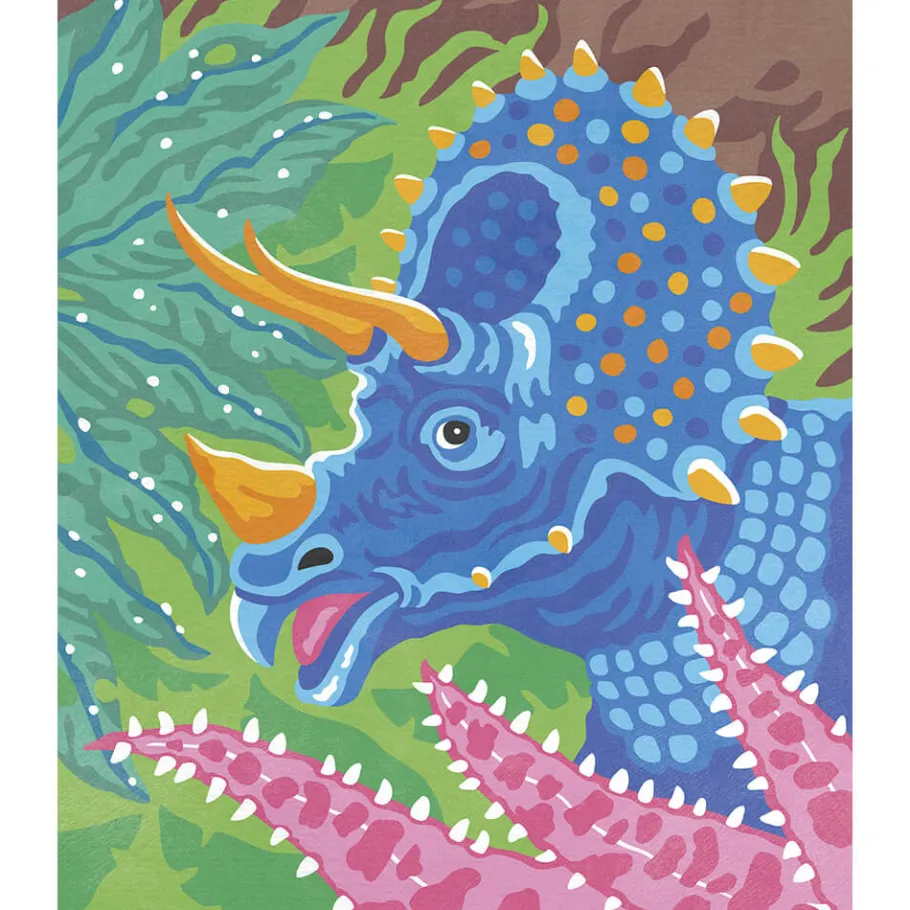 Janod Dipingi Con I Numeri Dinosauri