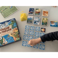 Janod Gioco Caccia al tesoro Intorno al mondo - Solo in francese