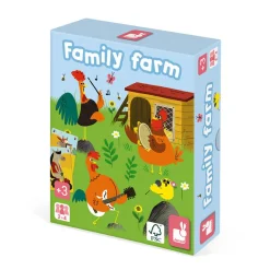 Janod Gioco delle 7 Famiglie Family Farm