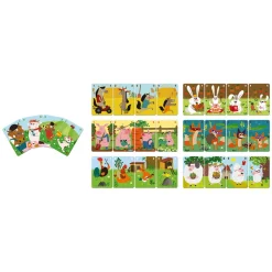 Janod Gioco delle 7 Famiglie Family Farm