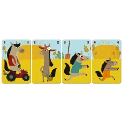 Janod Gioco delle 7 Famiglie Family Farm