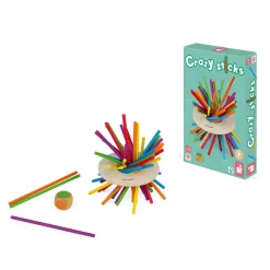 Janod Gioco di Abilità Crazy Sticks (legno)