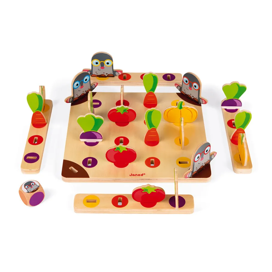 Janod Gioco di Corrispondenza Garden Panic! (legno)