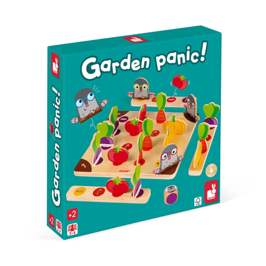 Janod Gioco di Corrispondenza Garden Panic! (legno)