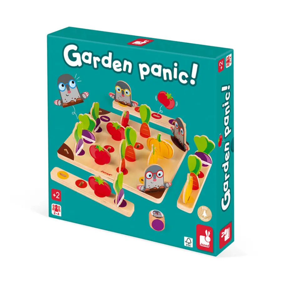 Janod Gioco di Corrispondenza Garden Panic! (legno)