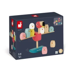 Janod Gioco di Equilibrio Fenicottero Rosa Zigolos (legno)