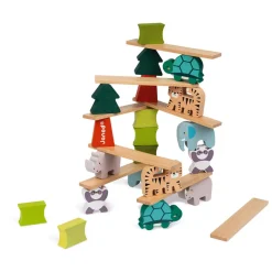 Janod Gioco Gli animali equilibristi in legno - In collaborazione con il WWF®