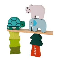 Janod Gioco Gli animali equilibristi in legno - In collaborazione con il WWF®