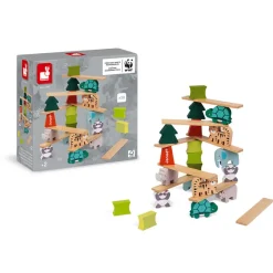 Janod Gioco Gli animali equilibristi in legno - In collaborazione con il WWF®