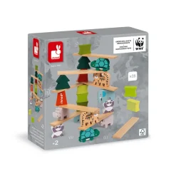 Janod Gioco Gli animali equilibristi in legno - In collaborazione con il WWF®